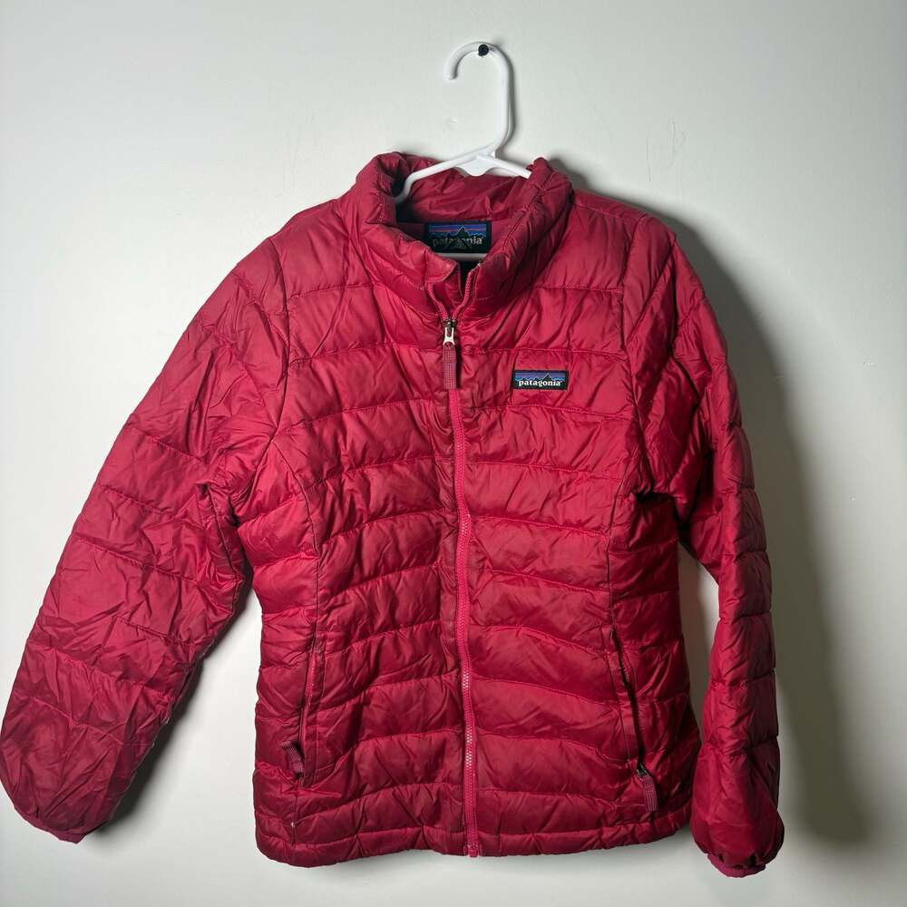 Patagonia Girls Down Full Zip Lightweight Puffer Jacket